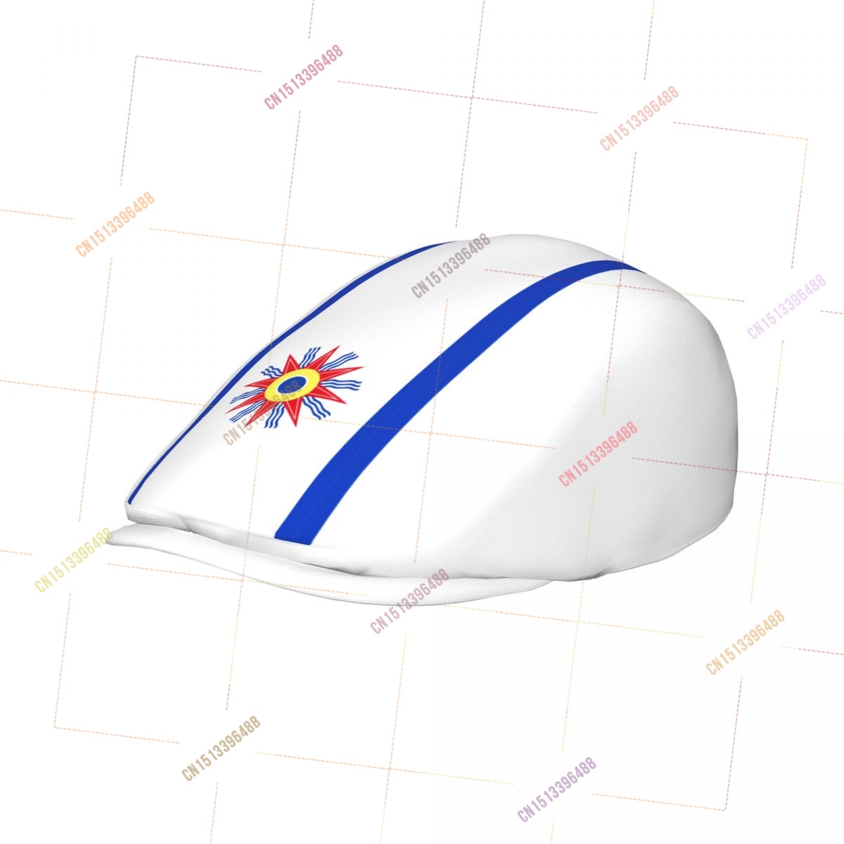 Newsboy Cap Ivy - Chaldean Flag Men Women Flat Ivy