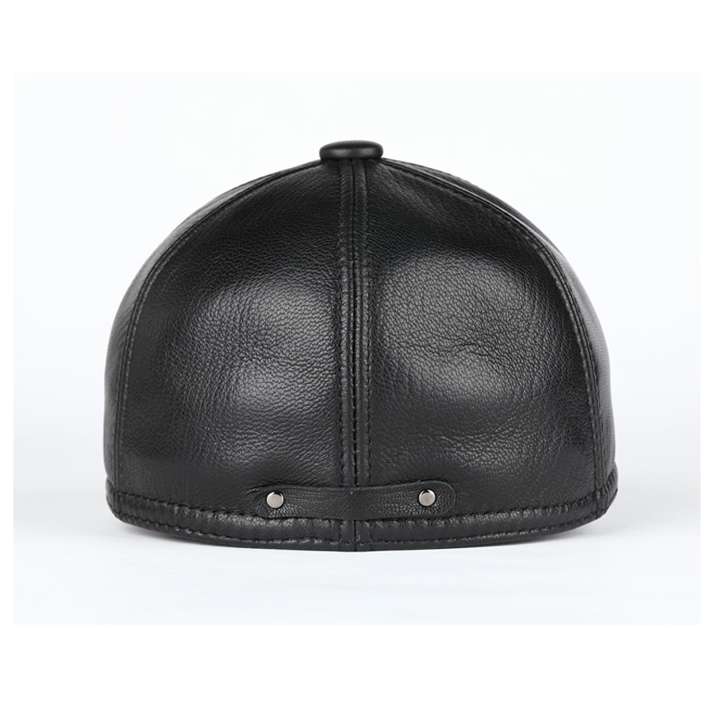 Adult New Genuine Leather Hat  - Baseball Cap Structured recension och pris