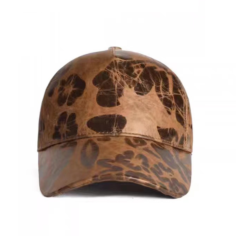 Letters Printed Leather Baseba - Baseball Cap Structured recension och pris