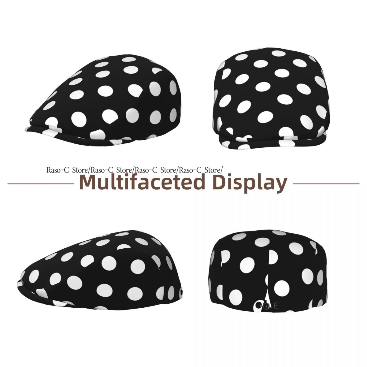 Unisex Adult Forward Peaked Ca - Newsboy Cap Ivy recension och pris